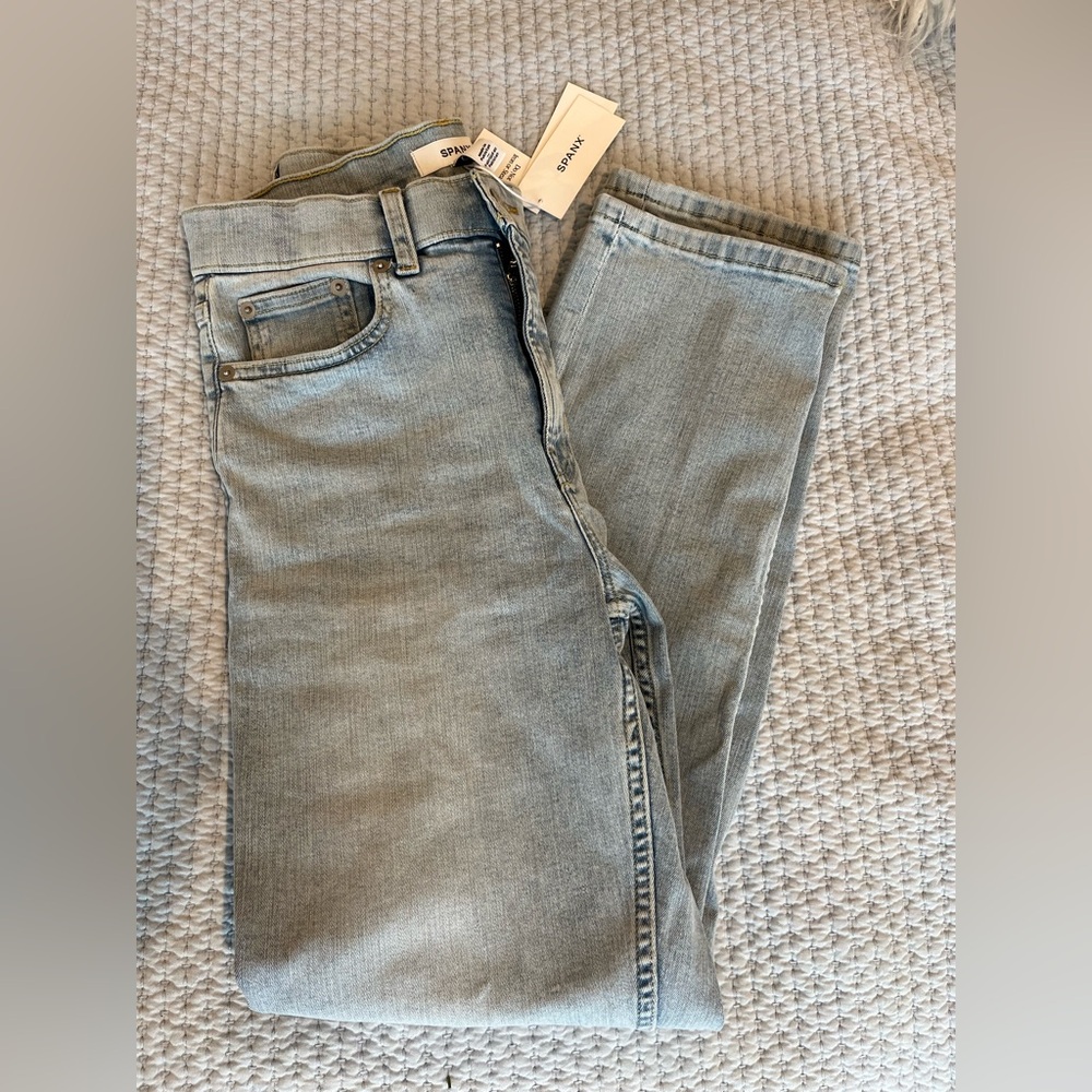 SPANX Lycra Fitsense Slim Straight Jeans